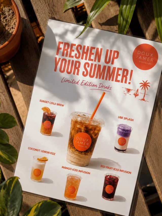 🇪🇸 ☀️ ¡Hoy empieza el verano y lanzamos nuestra nueva carta de bebidas de temporada! Refrescantes, coloridas y disponibles por tiempo limitado. 🌴 Ven a probarlas y descubre cómo refrescar tu verano en Doux Amer.

🇬🇧 ☀️ Summer starts today, and we’re launching our new seasonal drinks menu! Refreshing, vibrant, and available for a limited time only. 🌴 Come try them and discover how to Freshen Up Your Summer at Doux Amer.

#VisitValencia #ValenciaTourism #LoveValencia #ValenciaCity #discovervalencia